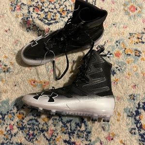 Under armor cleats size 8 mens NEW